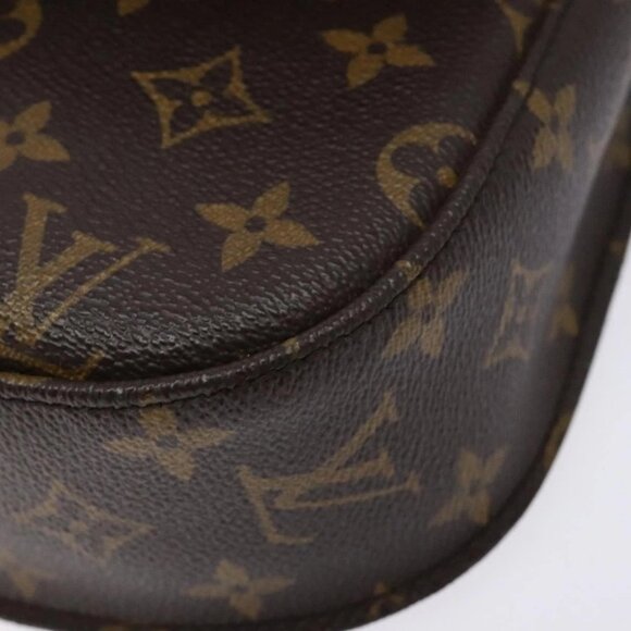 LOUIS VUITTON Monogram Saint Cloud GM Shoulder Bag M51242 LV Auth 135036 - Picture 5 of 16
